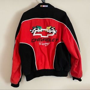 Vintage Chevrolet NASCAR Racing Bomber Jacket